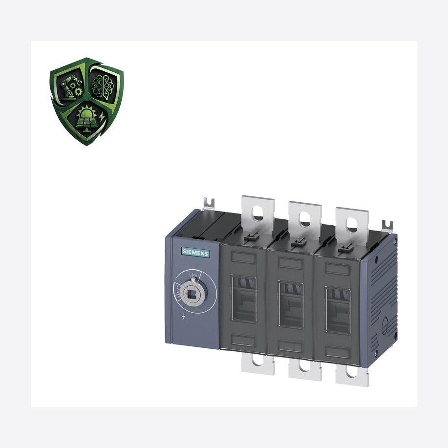 دیسکانکتور، ⁦Siemens⁩، سه پل، سایز ⁦3⁩، جریان ⁦250 A⁩، ولتاژ ⁦1000 V AC⁩