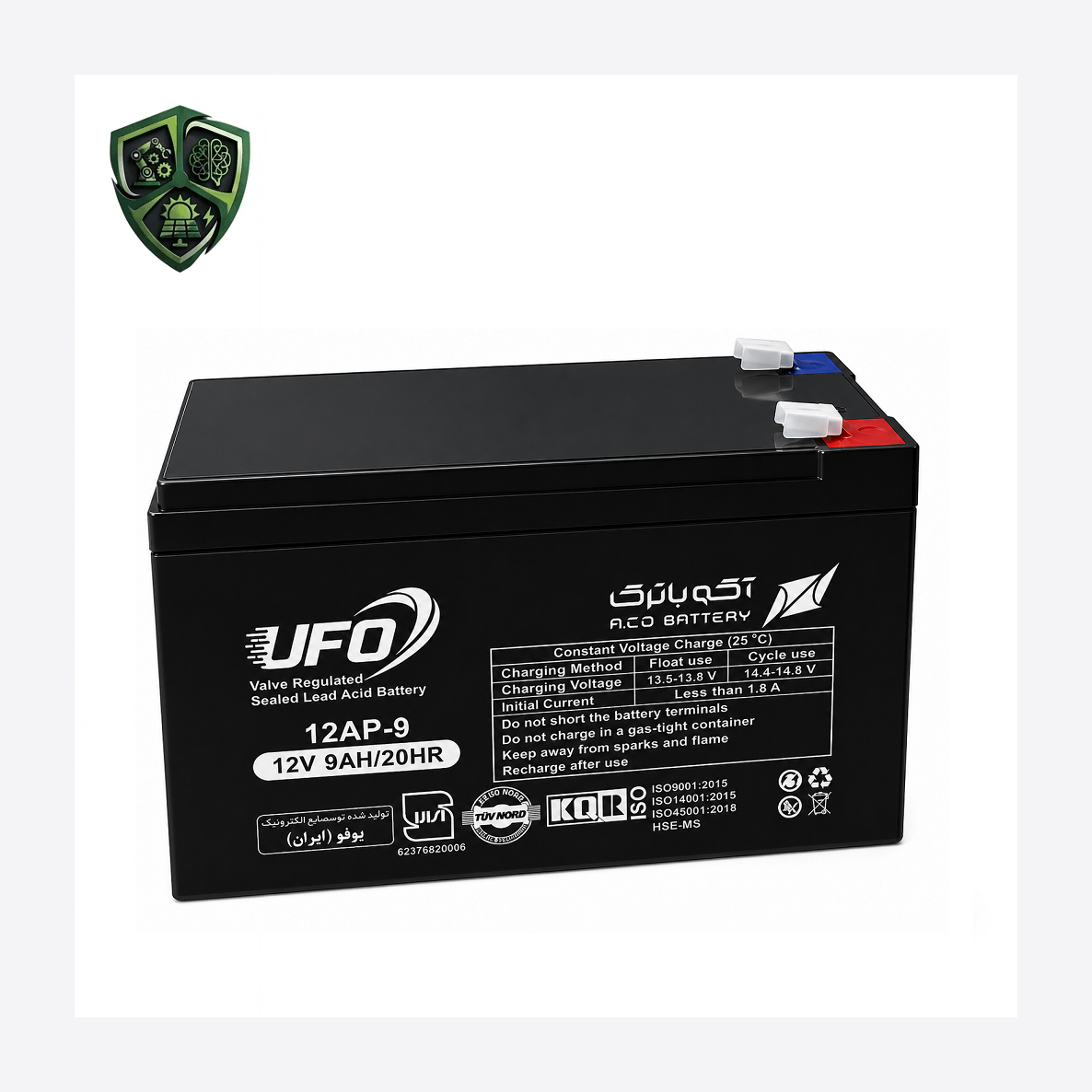 باتری UFO یو پی اس 12AP-9 سیلد اسید برند