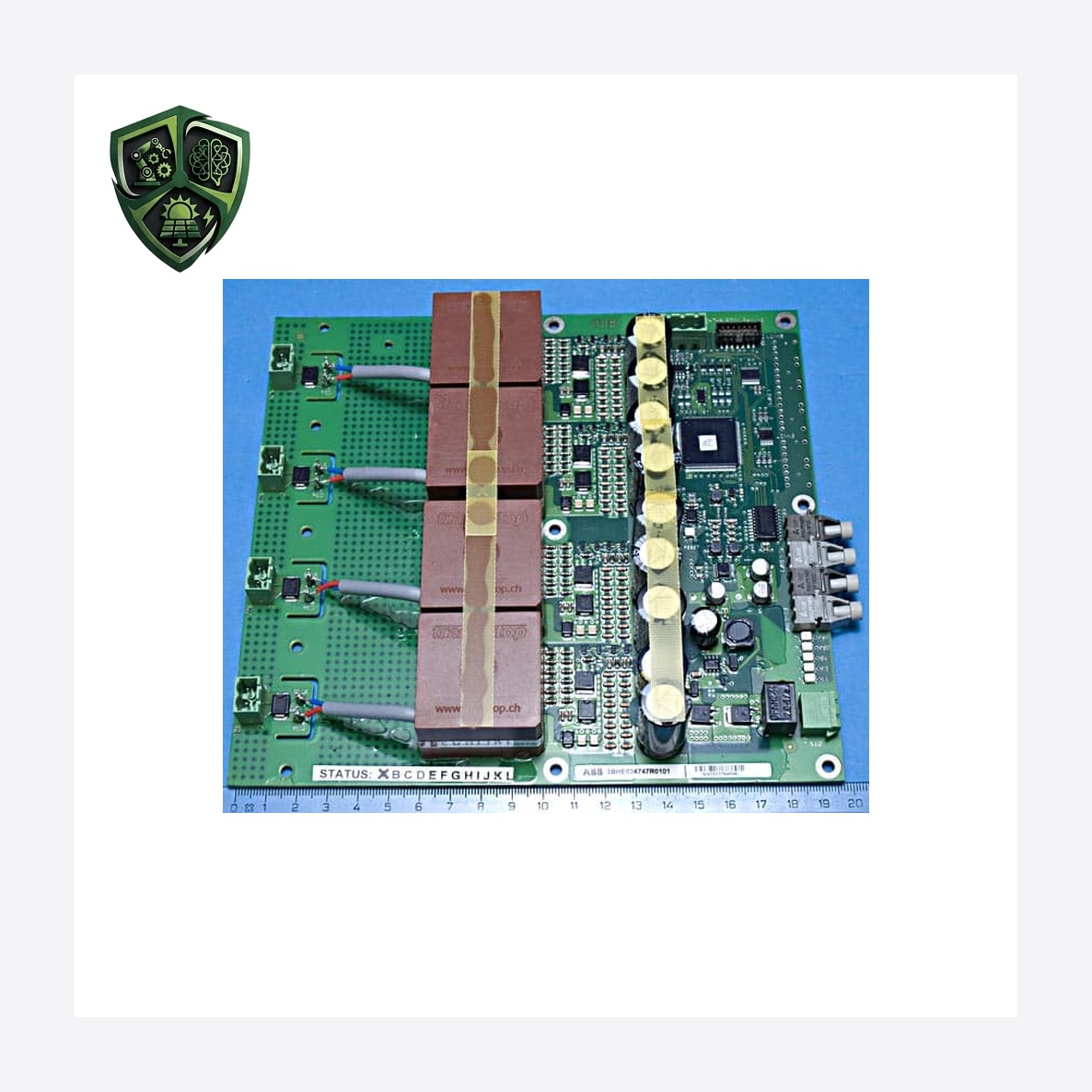 برد ABB GD C801 A101 Rigi Crowbar Drive PCB Var 3BHE024747R0101