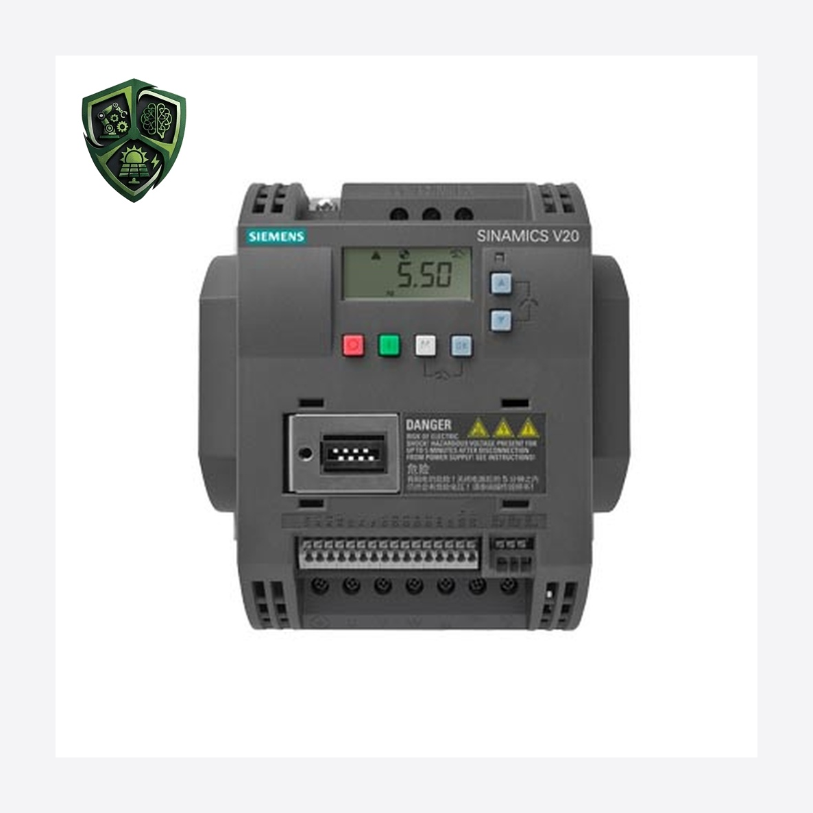 درایو زیمنس SINAMICS V20 5.5 kW 6SL3210-5BE25-5UV1