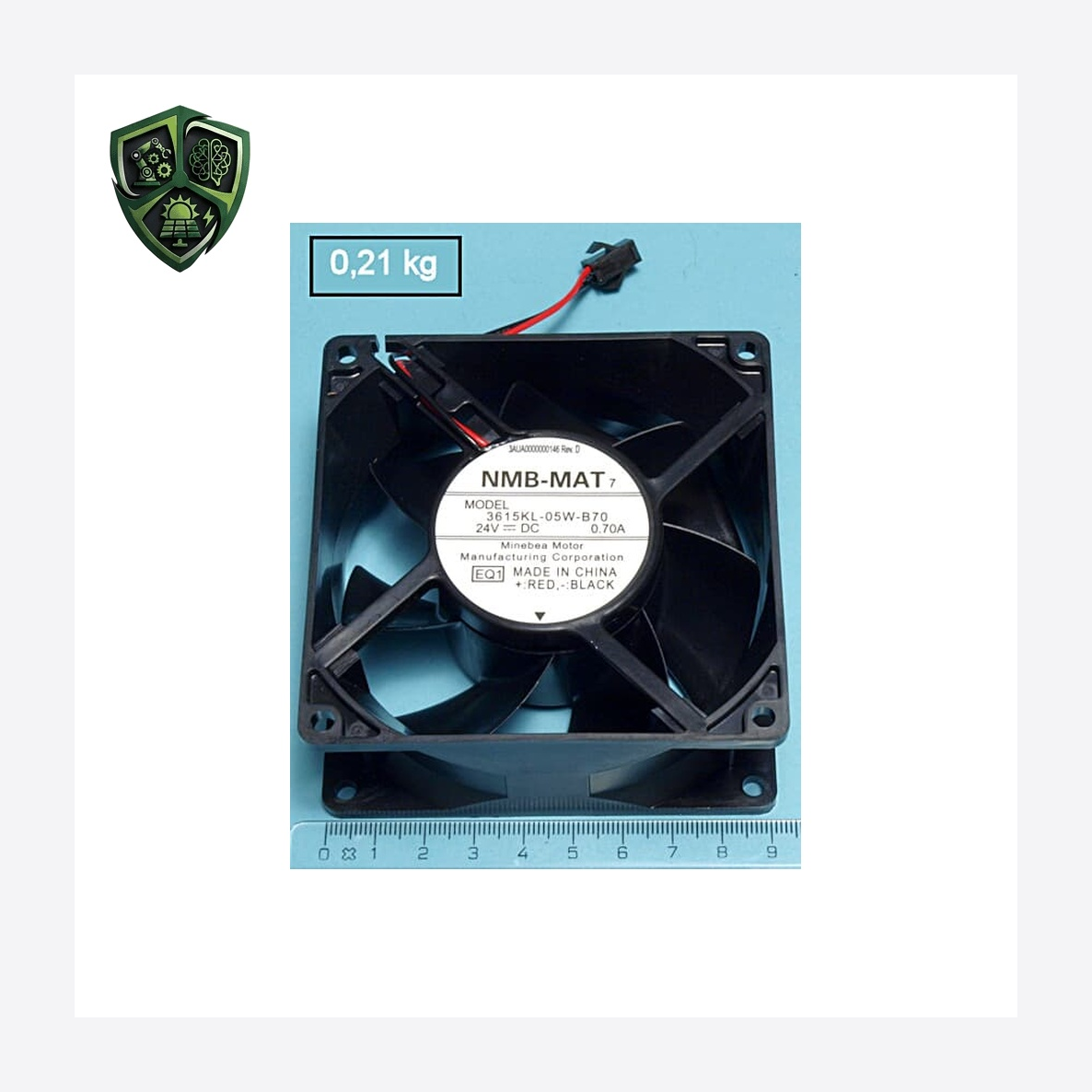 کلید اتوماتیک کمپکت ABB فن خنک‌کننده 09238KA-24Q-FA01/3AUA0000059271