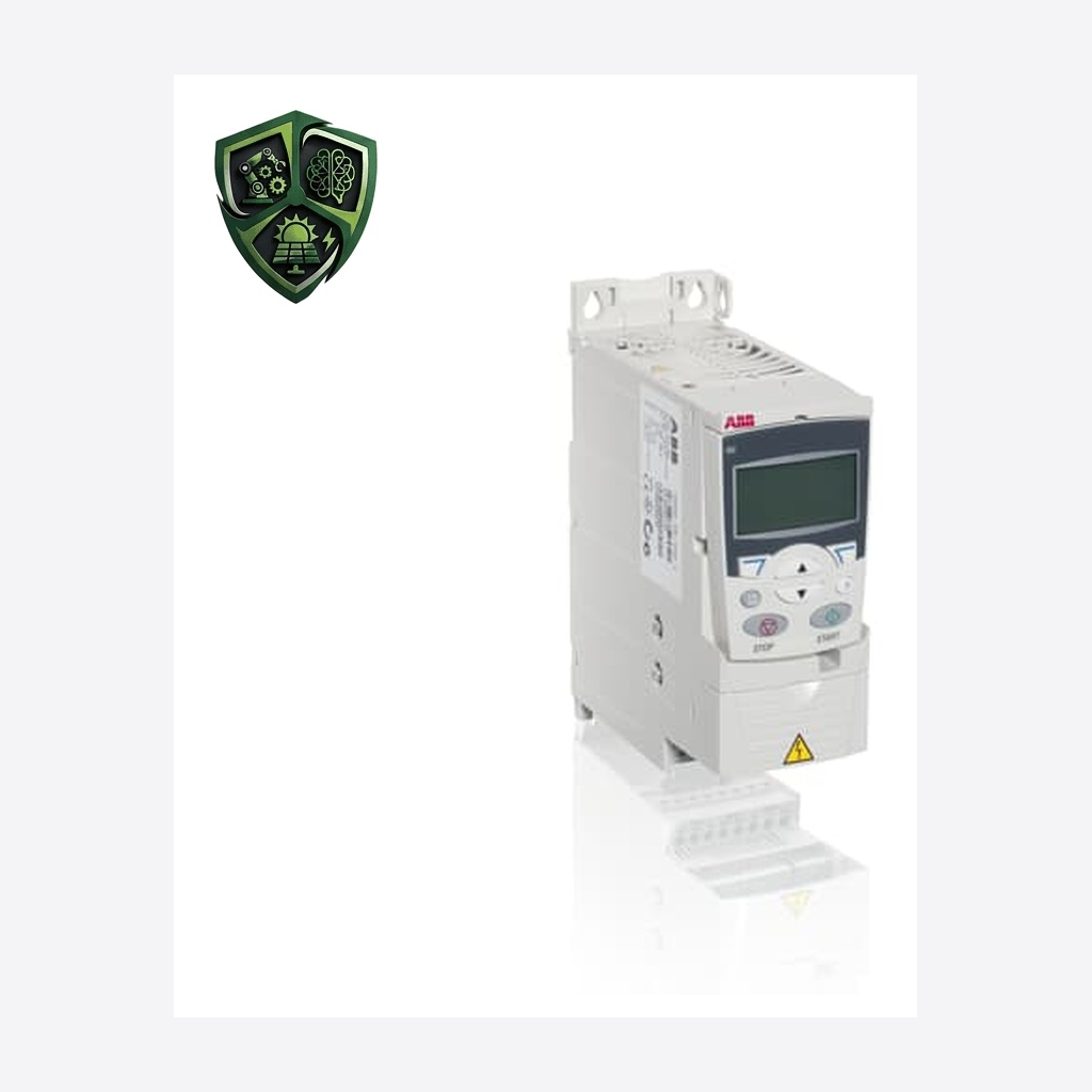 درایو ⁦ABB⁩ مدل ⁦ACS355-01E-02A4-2⁩، توان ⁦0.37 kW⁩، جریان ⁦2.4 A⁩، ولتاژ ⁦200 ... 240 V⁩
