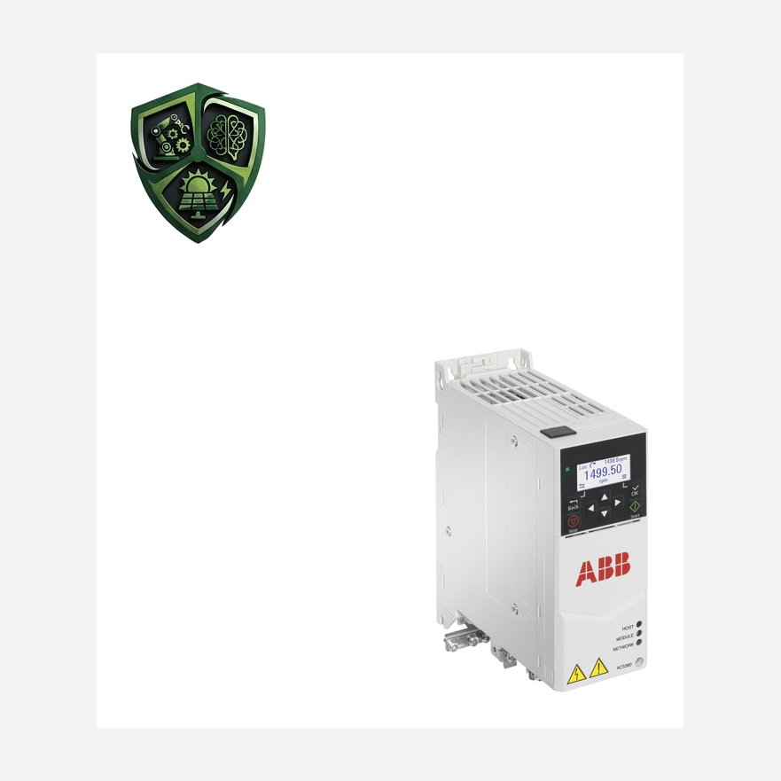 درایو ⁦ABB⁩ مدل ⁦ACS380-040S-03A7-1⁩، توان ⁦0.55 kW⁩، جریان ⁦3.5 A⁩، ولتاژ ⁦200 ... 240 V⁩