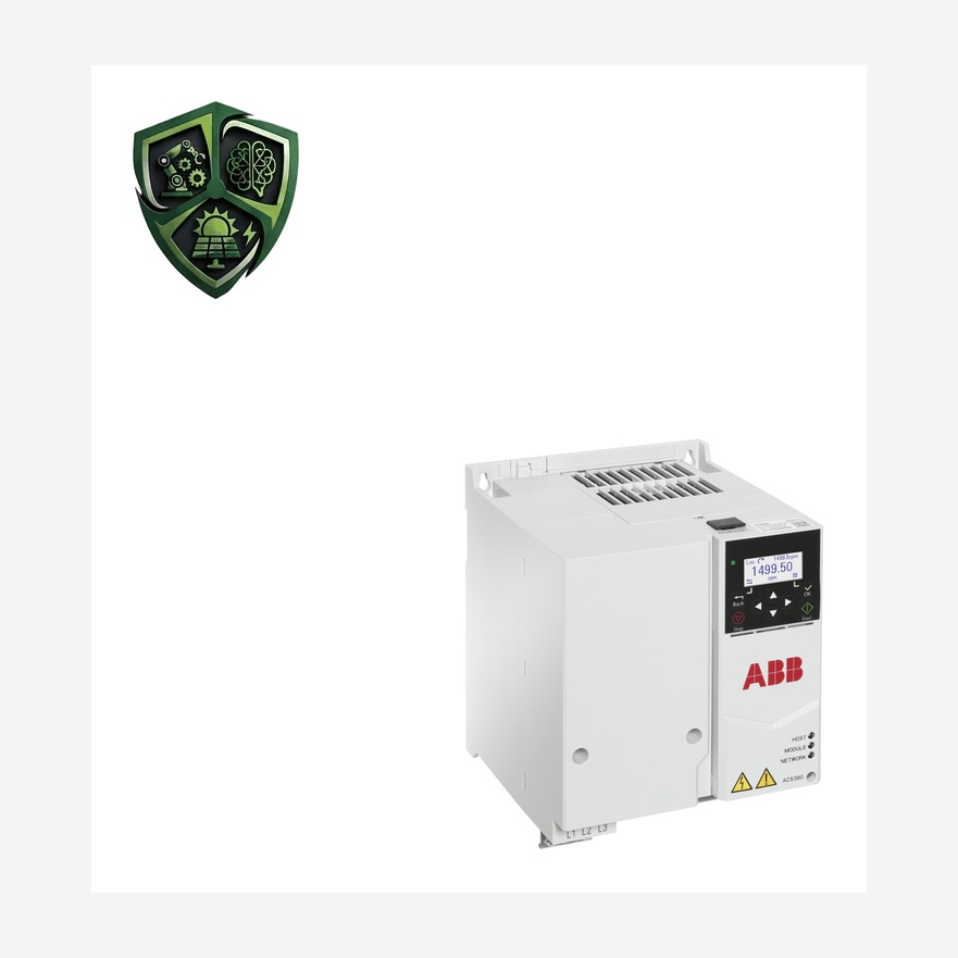 درایو ⁦ABB⁩ مدل ⁦ACS380-040S-25A0-2⁩، توان ⁦5.5 kW⁩، جریان ⁦25 A⁩، ولتاژ ⁦200 ... 240 V⁩، درجه حفاظت ⁦IP20⁩