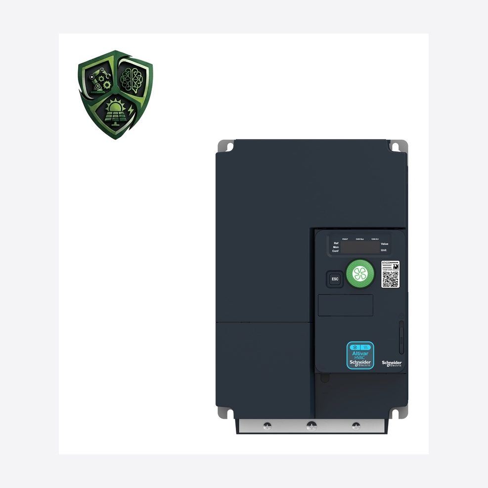درایو، ⁦Schneider Electric⁩، مدل ⁦ATH230U55N4⁩، خروجی ⁦Switching frequency 2…16 kHz adjustable⁩، جریان خروجی ⁦14.3 A⁩، توان ⁦5.5 kW⁩.