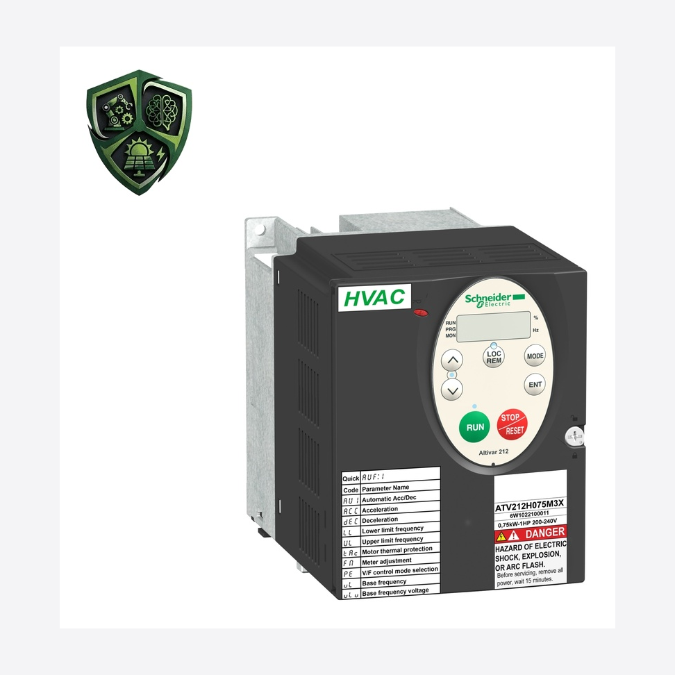 درایو اشنایدر الکتریک Altivar 212، ⁦Schneider Electric⁩، توان ⁦0.75 kW 1 hp⁩، جریان ⁦2.2 A⁩، ولتاژ ⁦380 ... 480 V -15 % … +10 %⁩