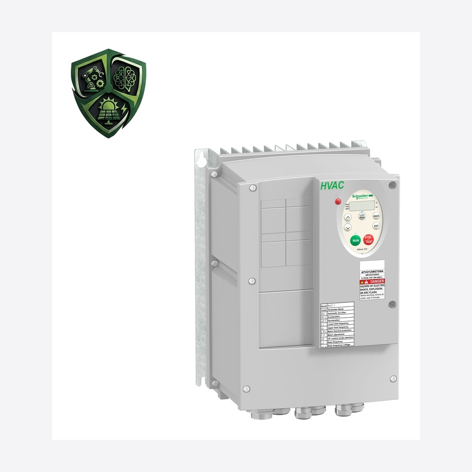 درایو اشنایدر الکتریک Altivar 212، ⁦Schneider Electric⁩، توان ⁦0.75 kW 1 hp⁩، جریان ⁦2.2 A⁩، ولتاژ ⁦380 ... 480 V -15 % … +10 %⁩