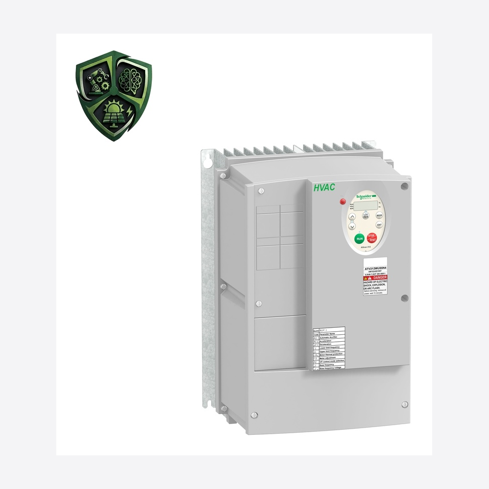 درایو اشنایدر الکتریک Altivar 212، ⁦Schneider Electric⁩، توان ⁦7.5 kW 10 hp⁩، جریان ⁦16 A⁩، ولتاژ ⁦380 ... 480 V -15 % … +10 %⁩