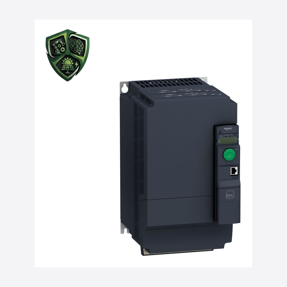 درایو اشنایدر الکتریک Altivar Machine ATV320، ⁦Schneider Electric⁩، توان ⁦11 kW 15 hp⁩، جریان ⁦27.7 A⁩، ولتاژ ⁦380 ... 500 V -15 % … +10 %⁩