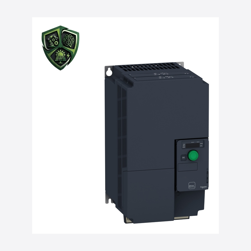 درایو اشنایدر الکتریک Altivar Machine ATV320، ⁦Schneider Electric⁩، توان ⁦15 kW 20 hp⁩، جریان ⁦22 A⁩، ولتاژ ⁦525 ... 600 V -15 % … +10 %⁩