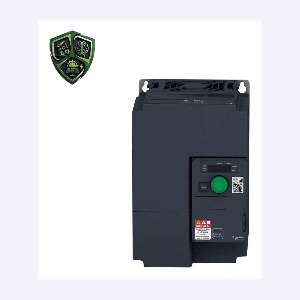 درایو اشنایدر الکتریک Altivar Machine ATV320، ⁦Schneider Electric⁩، توان ⁦7.5 kW 10 hp⁩، جریان ⁦33 A⁩، ولتاژ ⁦200 ... 240 V -15 % … +10 %⁩