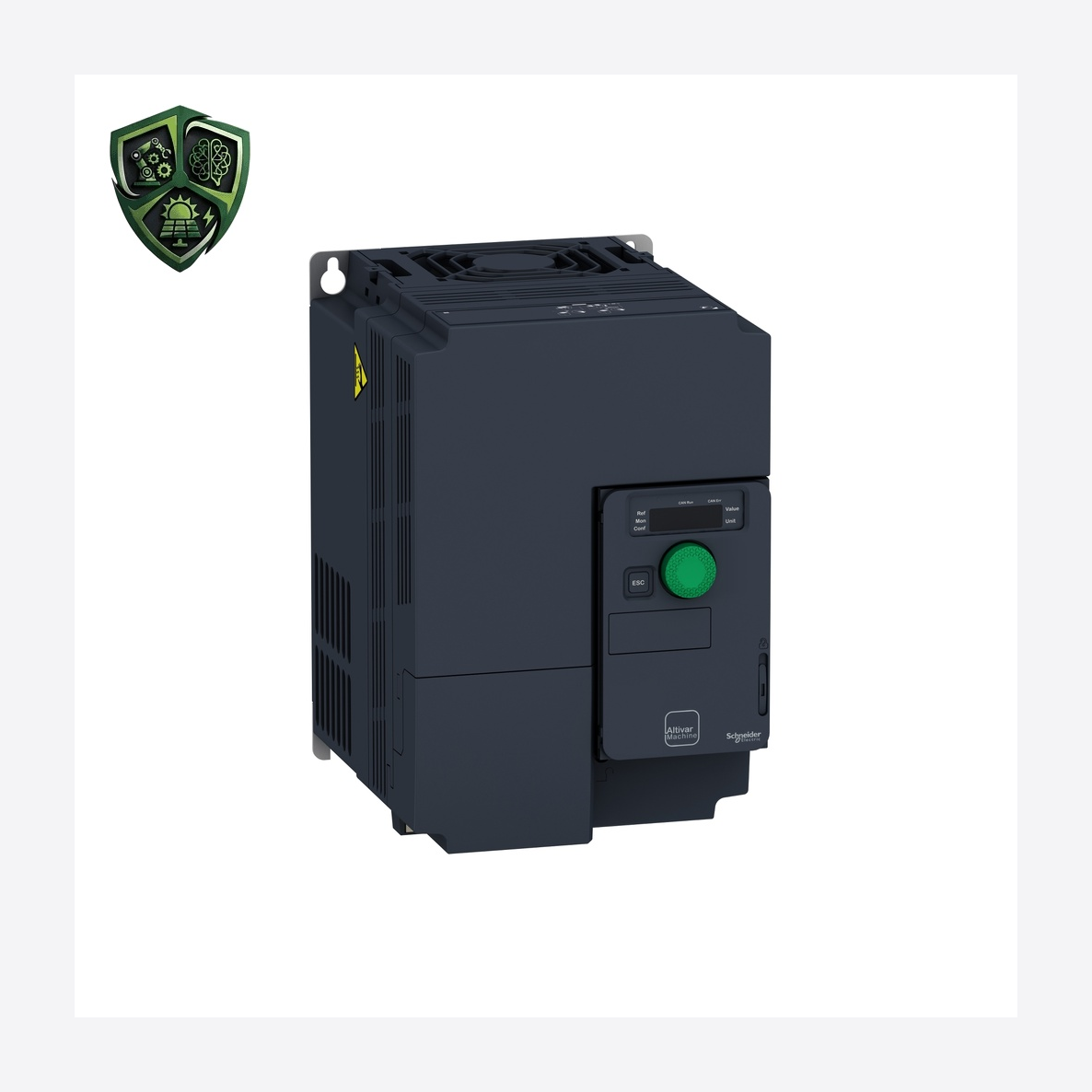 درایو اشنایدر الکتریک Altivar Machine ATV320، ⁦Schneider Electric⁩، توان ⁦7.5 kW 10 hp⁩، جریان ⁦11 A⁩، ولتاژ ⁦525 ... 600 V -15 % … +10 %⁩