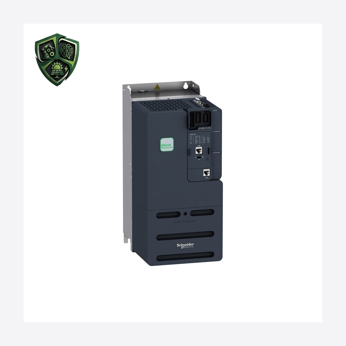درایو اشنایدر الکتریک Altivar Machine ATV340، ⁦Schneider Electric⁩، توان ⁦22 kW 30 hp⁩، جریان ⁦46 A⁩، ولتاژ ⁦380 ... 480 V -15 % … +10 %⁩