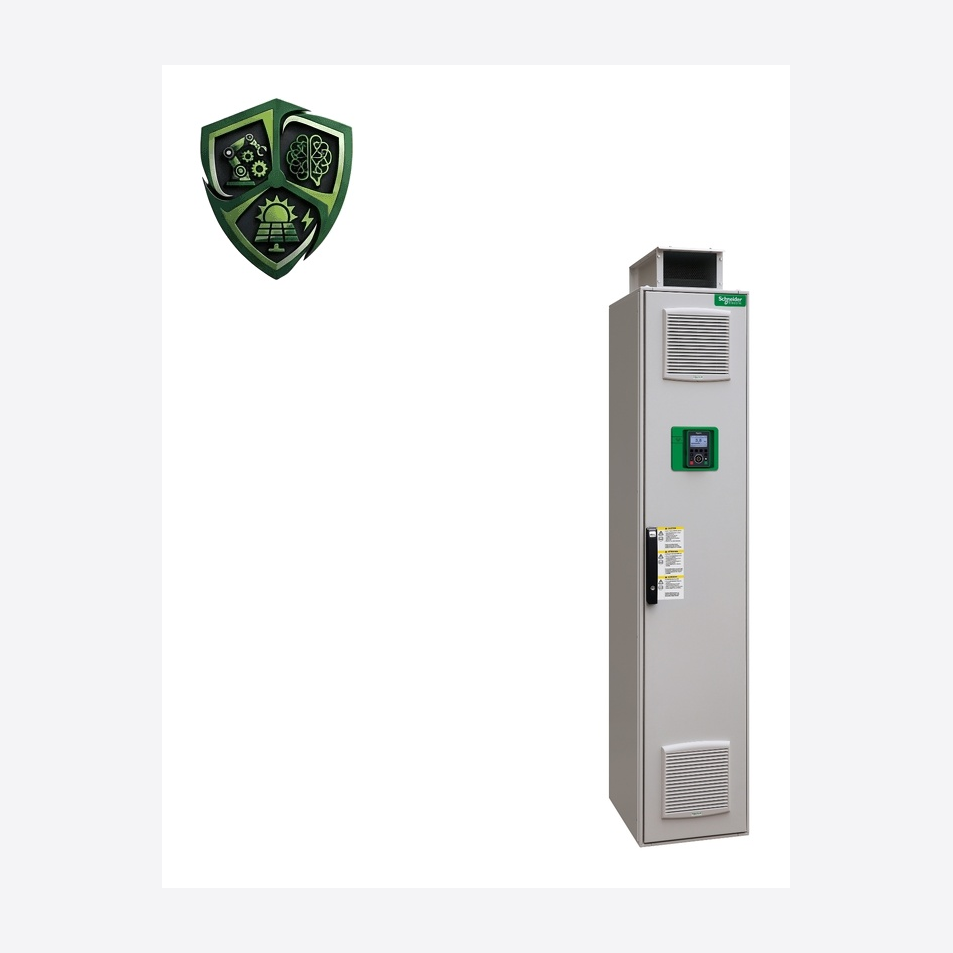 درایو اشنایدر الکتریک Altivar Process ATV630، ⁦Schneider Electric⁩، توان ⁦160 kW⁩، جریان ⁦302 A⁩، ولتاژ ⁦380 ... 440 V -15 % … +10 %⁩