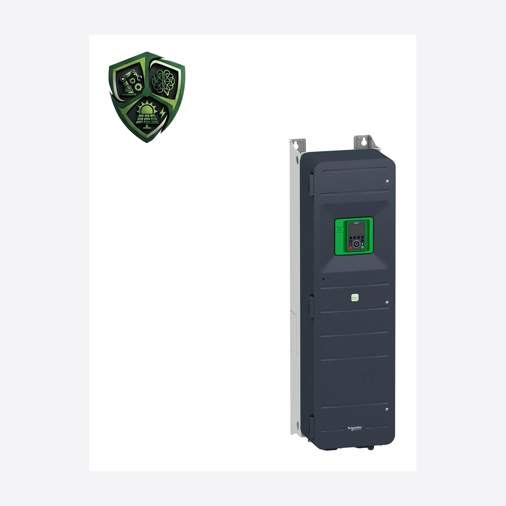درایو، ⁦Schneider Electric⁩، مدل ⁦ATV650D90N4⁩، جریان خروجی ⁦173.0 A⁩، توان ⁦75 kW⁩، تغذیه ⁦380…480 V⁩.
