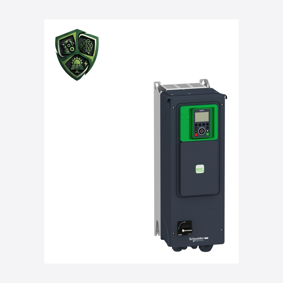 درایو، ⁦Schneider Electric⁩، مدل ⁦ATV650U55N4E⁩، جریان خروجی ⁦12.7 A⁩، توان ⁦4 kW⁩، تغذیه ⁦380…480 V⁩.