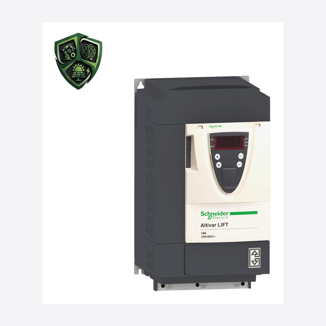 درایو اشنایدر الکتریک Altivar Lift، ⁦Schneider Electric⁩، توان ⁦4 kW 5 hp⁩، جریان ⁦10.5 A⁩، ولتاژ ⁦380 ... 480 V -15 % … +10 %⁩