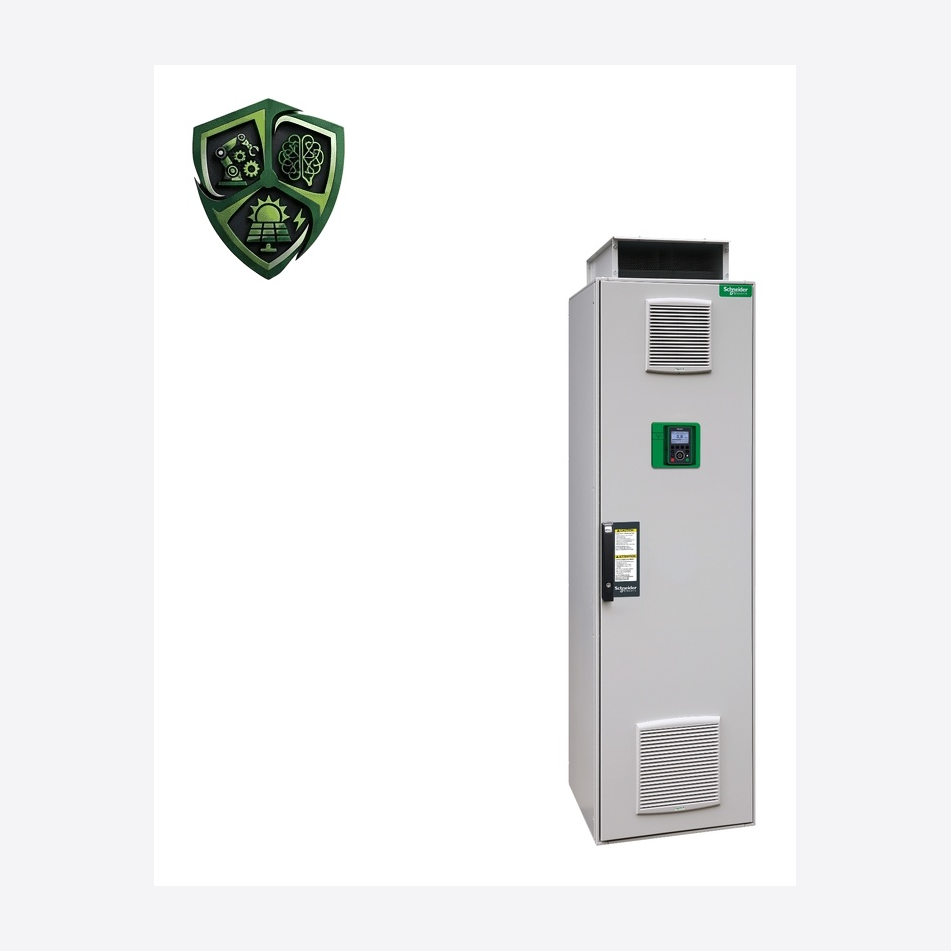 درایو اشنایدر الکتریک Altivar Process ATV900، ⁦Schneider Electric⁩، توان ⁦200 kW⁩، جریان ⁦370 A⁩، ولتاژ ⁦380 ... 440 V -15 % … +10 %⁩