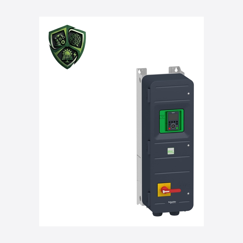 درایو، ⁦Schneider Electric⁩، مدل ⁦ATV950D45N4E⁩، جریان خروجی ⁦88.0 A⁩، توان ⁦45.0 kW for normal duty⁩، تغذیه ⁦380…480 V⁩.