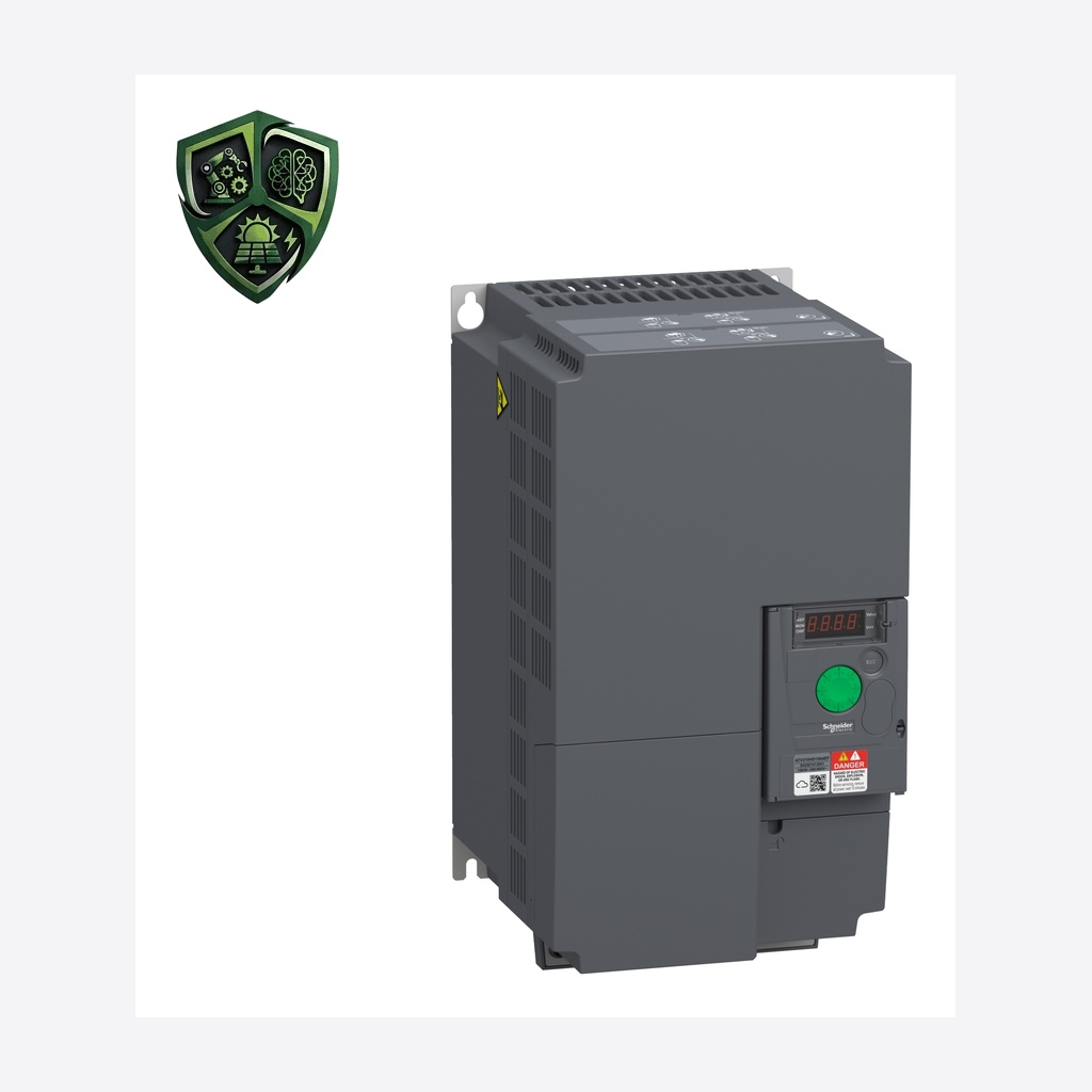 درایو، ⁦Schneider Electric⁩، مدل ⁦ATV310HD15N4EF⁩، خروجی ⁦380…460 V three phase⁩، توان ⁦15 kW for heavy duty⁩، تغذیه ⁦380…460 V⁩.