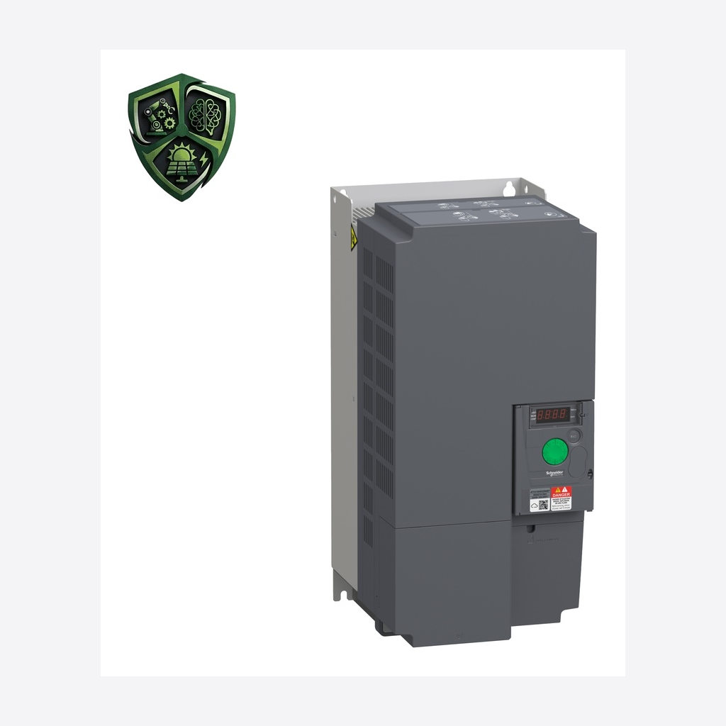 درایو، ⁦Schneider Electric⁩، مدل ⁦ATV310HD22N4EF⁩، خروجی ⁦380…460 V three phase⁩، توان ⁦22 kW for heavy duty⁩، تغذیه ⁦380…460 V⁩.