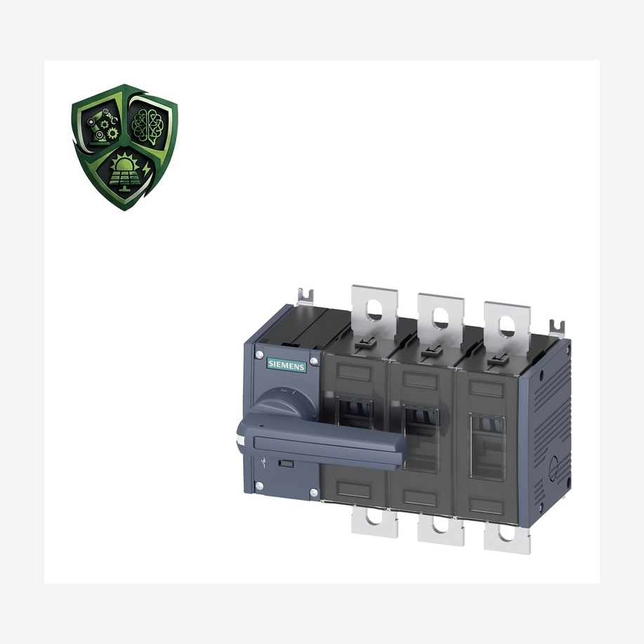 دیسکانکتور، ⁦Siemens⁩، سه پل، سایز ⁦3⁩، جریان ⁦200 A⁩، ولتاژ ⁦1000 V AC⁩