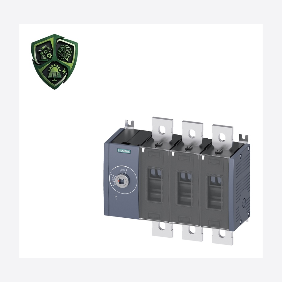 دیسکانکتور، ⁦Siemens⁩، سه پل، سایز ⁦4⁩، جریان ⁦800 A⁩، ولتاژ ⁦1000 V AC⁩