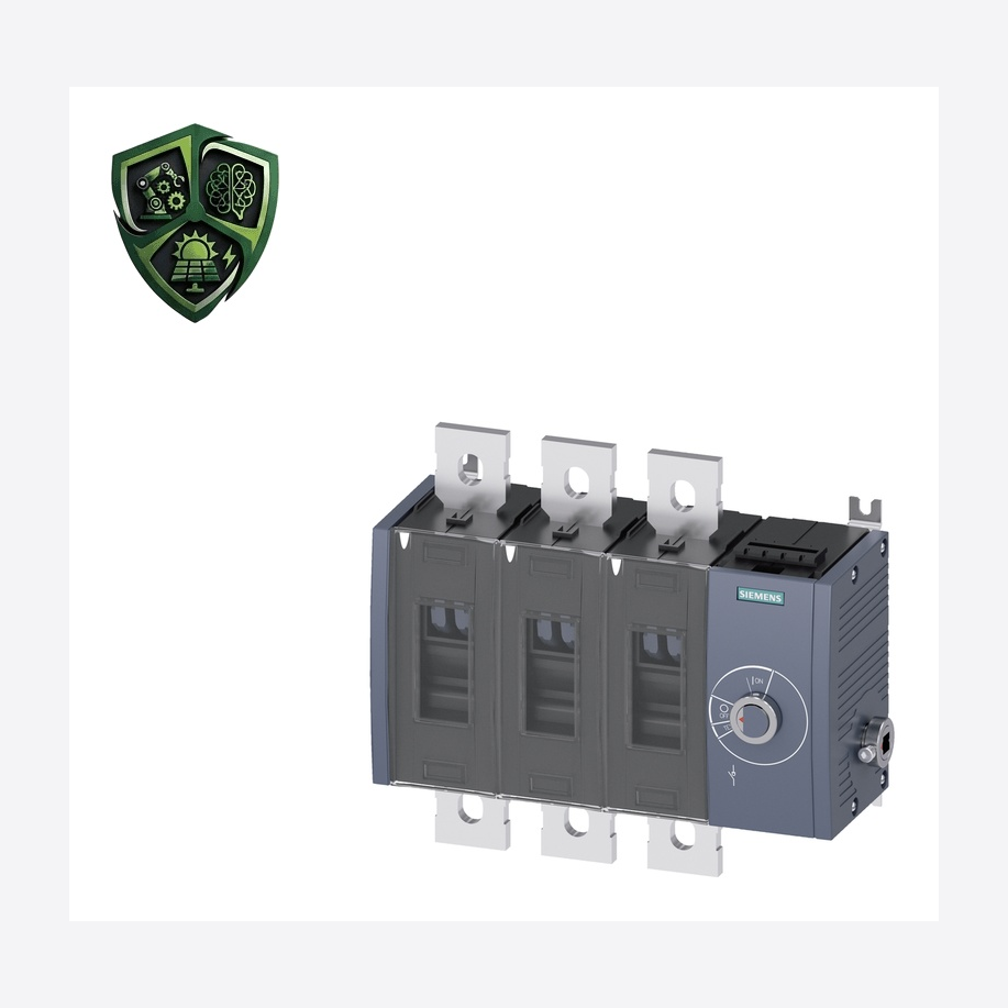 دیسکانکتور، ⁦Siemens⁩، سه پل، سایز ⁦4⁩، جریان ⁦800 A⁩، ولتاژ ⁦1000 V AC⁩