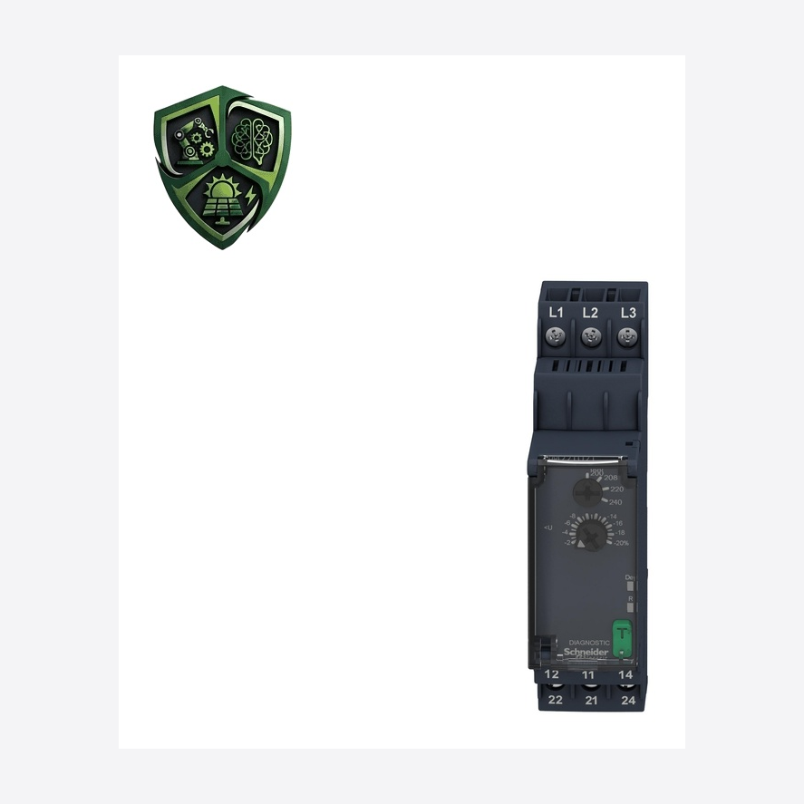 رله حفاظت، ⁦Schneider Electric⁩، مدل ⁦RM22TU21⁩، جریان خروجی ⁦8 A⁩، IP20.