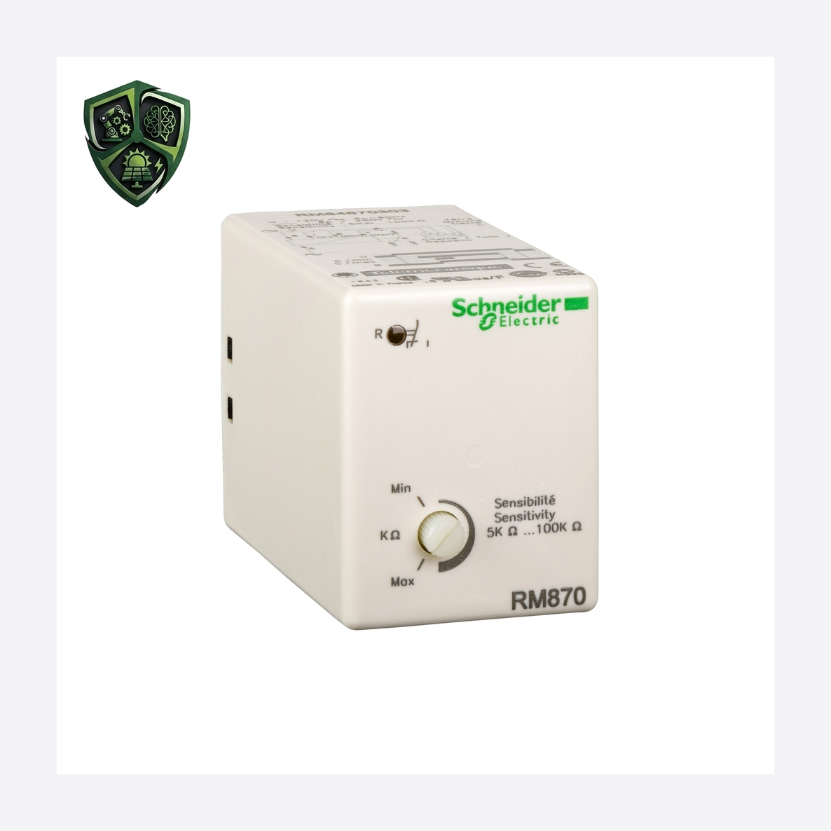 رله حفاظت، ⁦Schneider Electric⁩، مدل ⁦RM84870301⁩.
