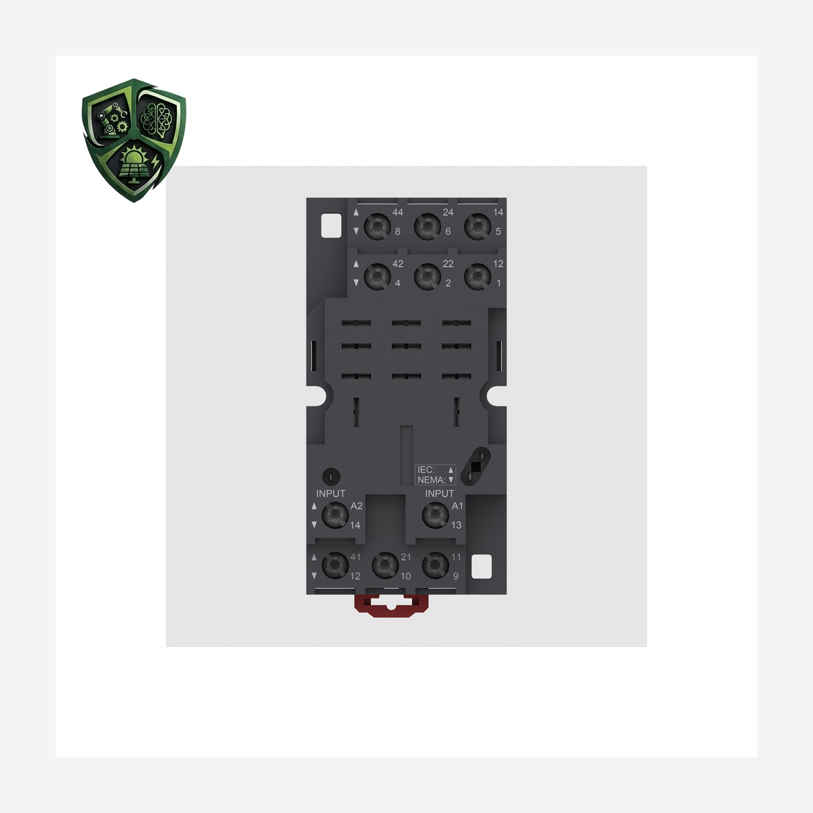 لوازم جانبی رله، ⁦Schneider Electric⁩، مدل ⁦RPZF3⁩، ولتاژ ⁦< 250 V⁩، IP20.