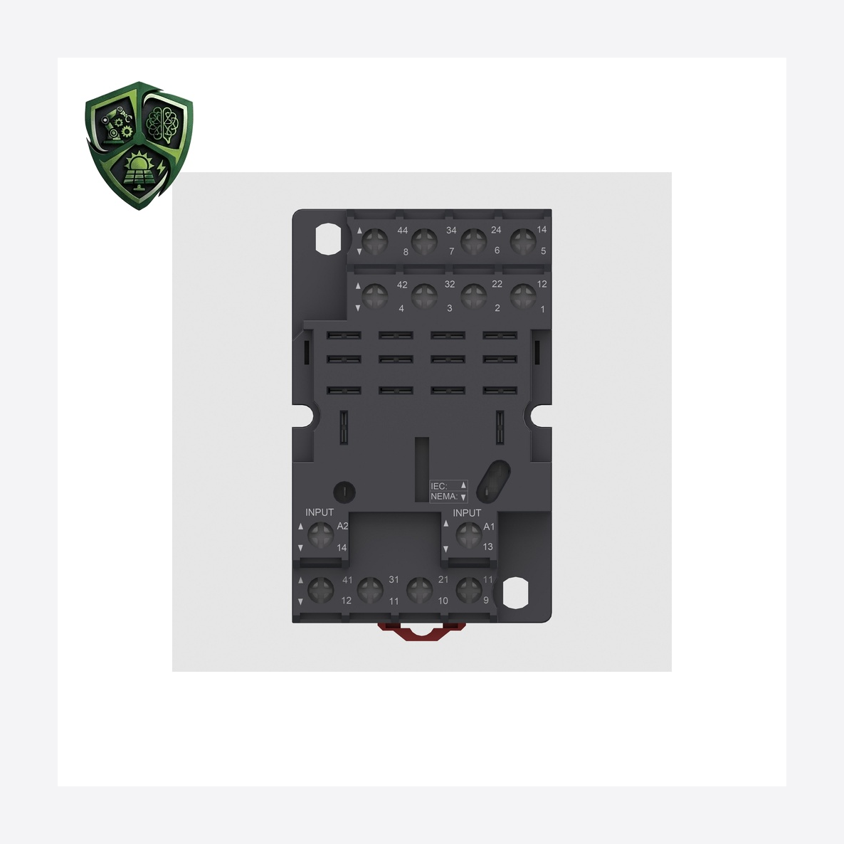 لوازم جانبی رله، ⁦Schneider Electric⁩، مدل ⁦RPZF4⁩، ولتاژ ⁦< 250 V⁩، IP20.