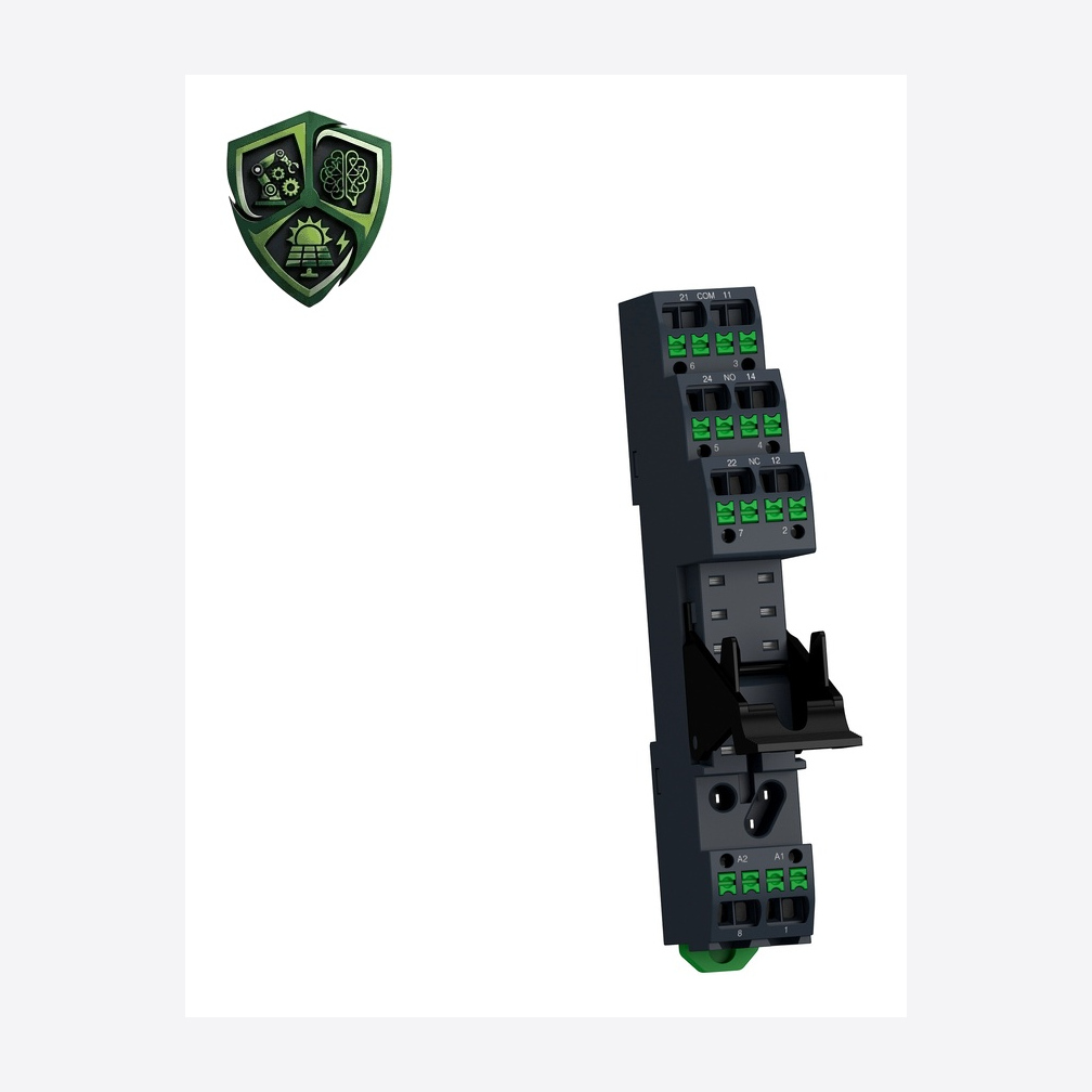 لوازم جانبی رله، ⁦Schneider Electric⁩، مدل ⁦RSZE08P⁩، ولتاژ ⁦250 V conforming to IEC⁩، IP20.