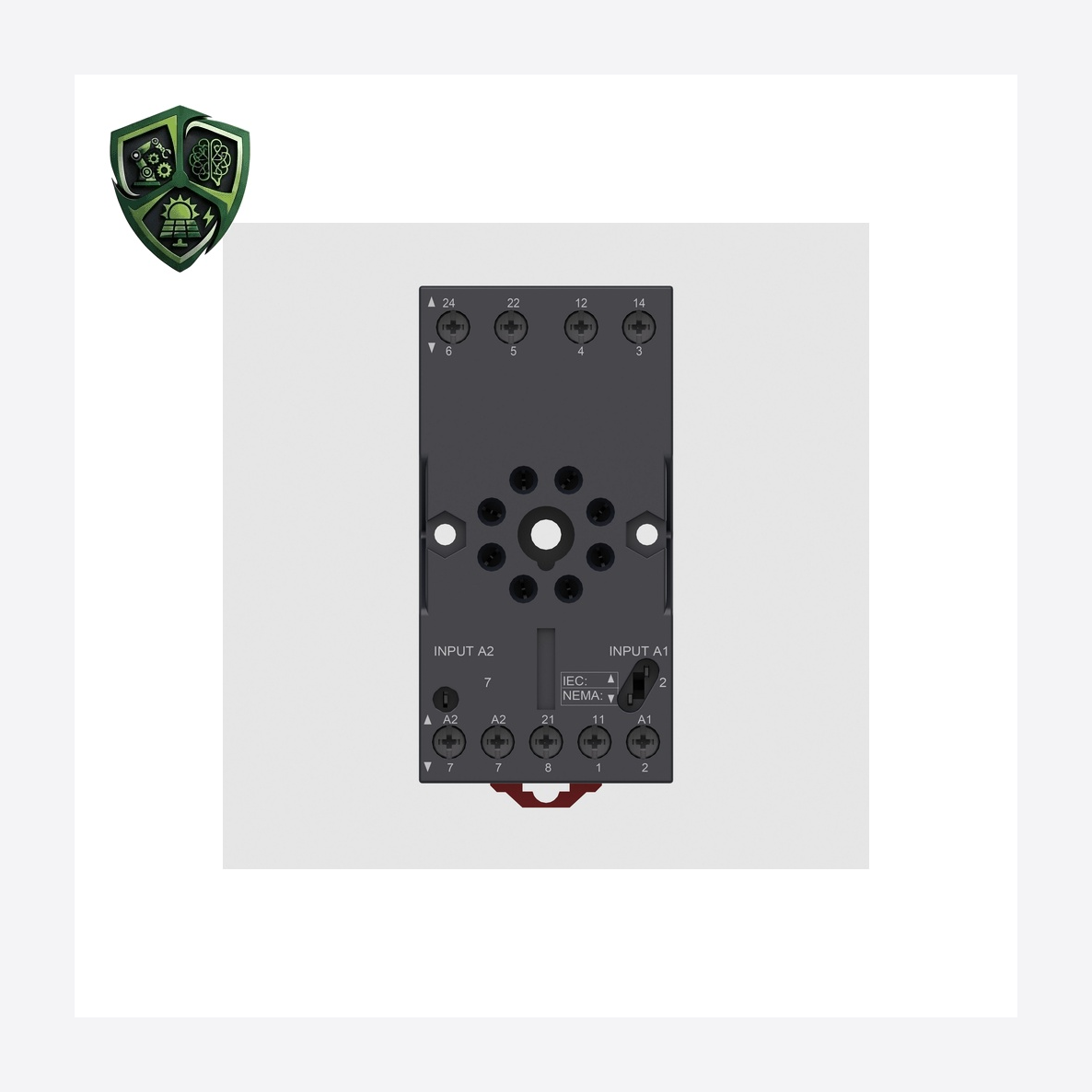 لوازم جانبی رله، ⁦Schneider Electric⁩، مدل ⁦RUZC2M⁩، ولتاژ ⁦< 250 V⁩، IP20.