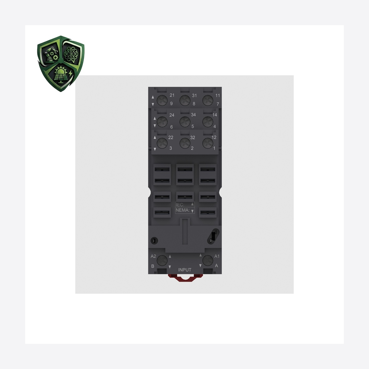 لوازم جانبی رله، ⁦Schneider Electric⁩، مدل ⁦RUZSF3M⁩، ولتاژ ⁦300 V⁩، IP20.