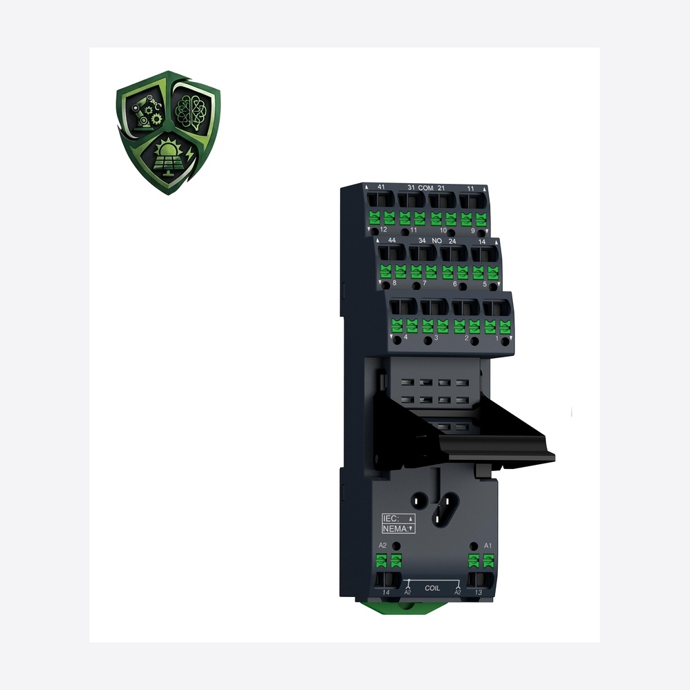 لوازم جانبی رله، ⁦Schneider Electric⁩، مدل ⁦RXZE14P⁩، ولتاژ ⁦250 V conforming to IEC⁩، IP20.