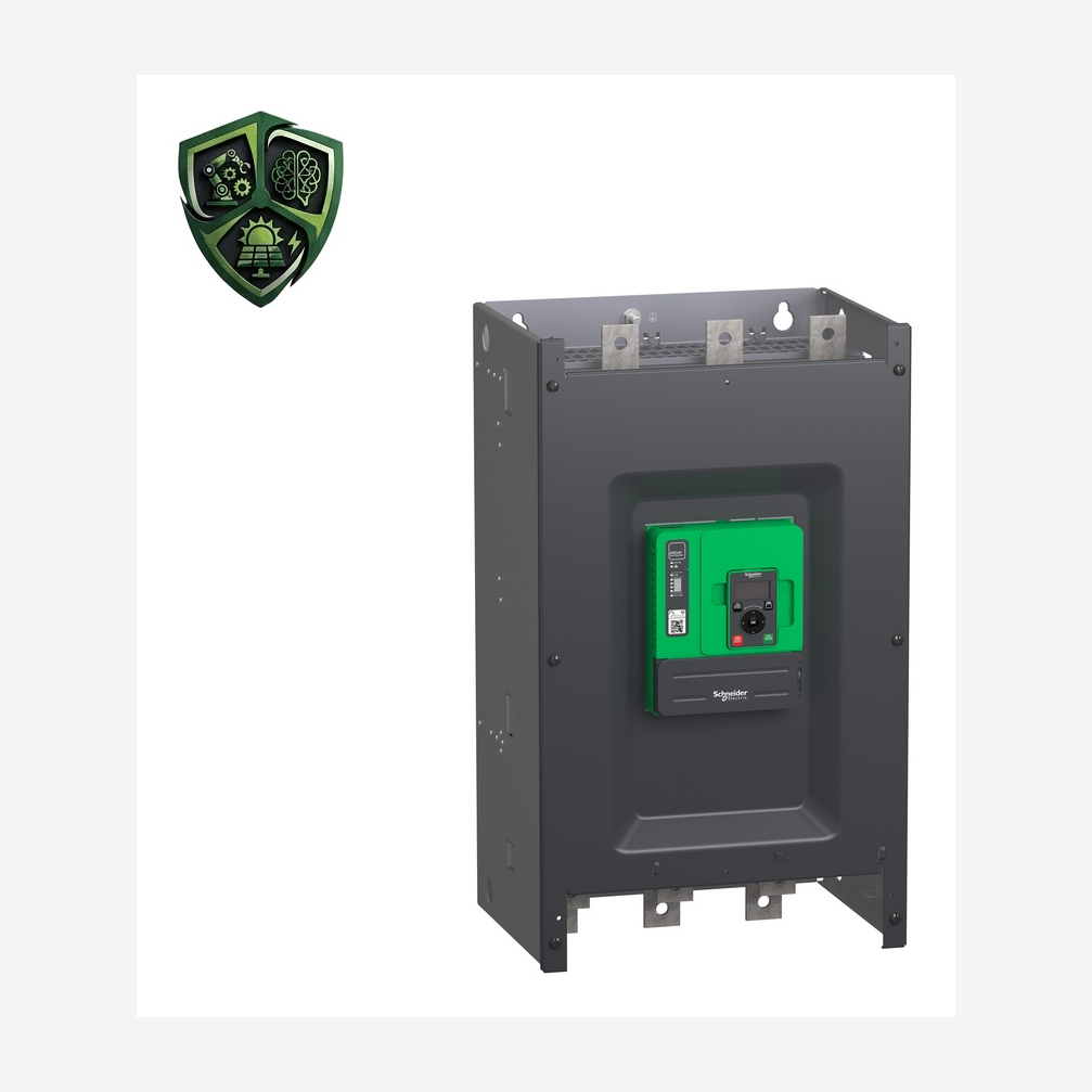 سافت‌استارتر، ⁦Schneider Electric⁩، مدل ⁦ATS48C59Y⁩، توان ⁦132 kW at 230 V for severe applications⁩.