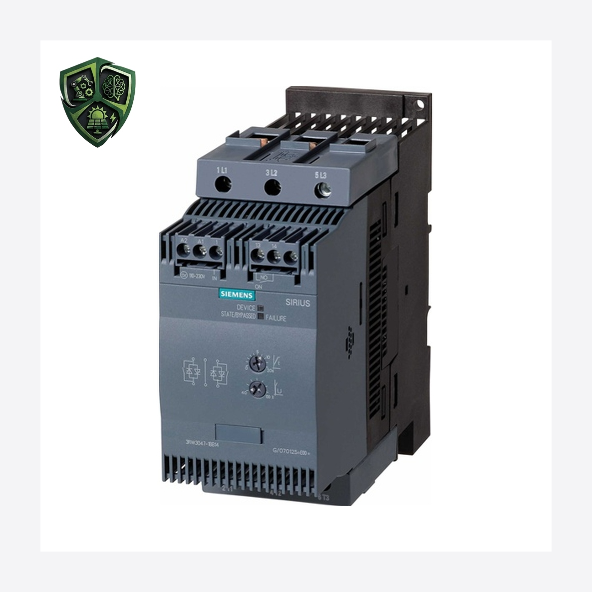 سافت استارتر زیمنس SIRIUS 3RW30 55 kW 3RW3047-1BB14