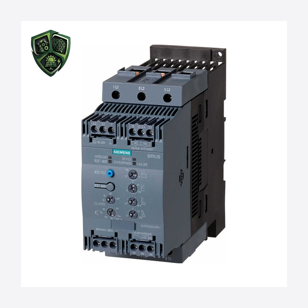 سافت استارتر زیمنس SIRIUS 3RW40 45 kW 3RW4046-1BB04