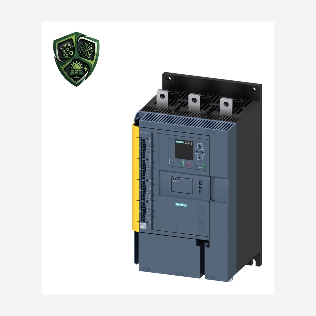 سافت استارتر زیمنس SIRIUS 3RW55 Failsafe پرفورمنس بالا S4 200 kW 3RW5546-2HF14