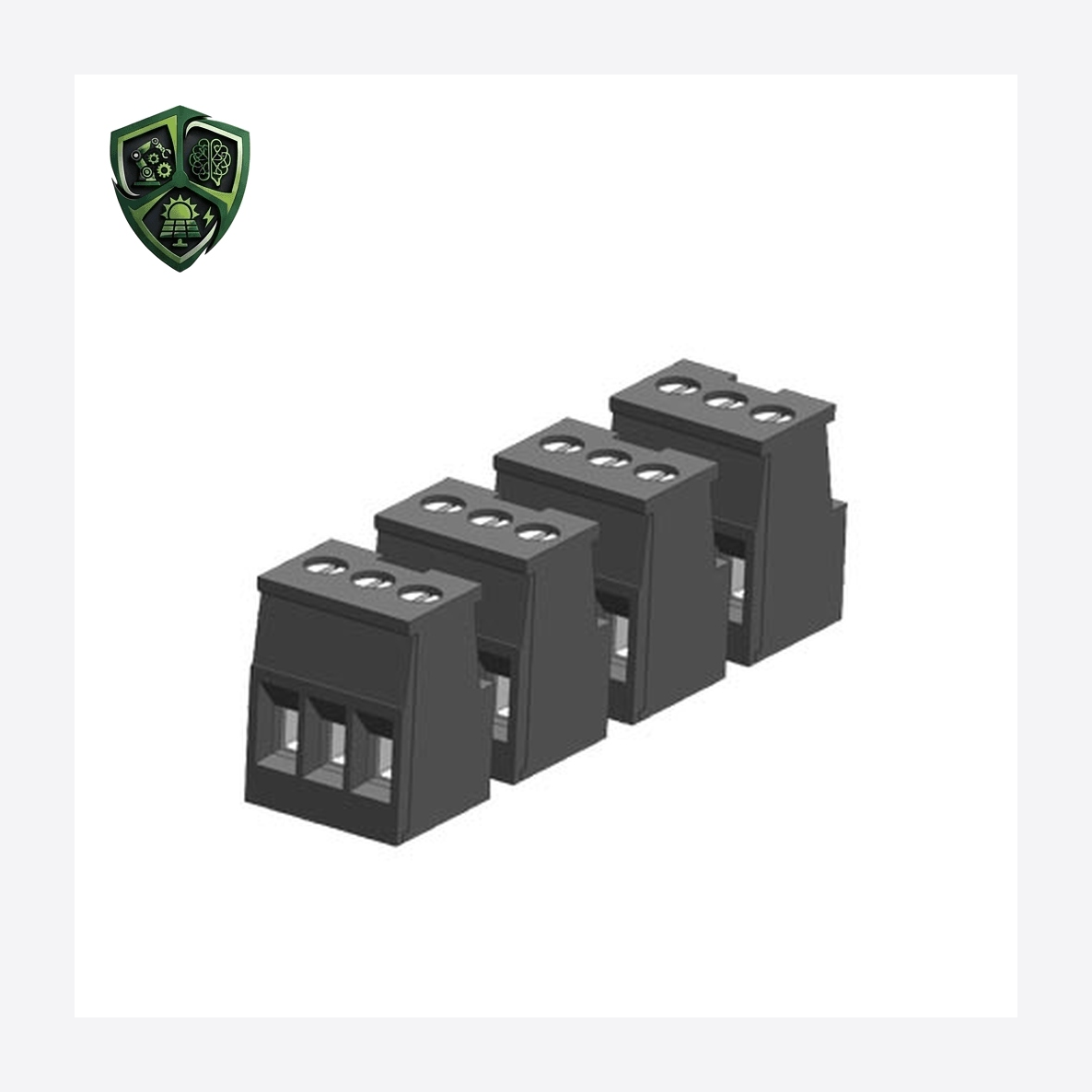 لوازم جانبی زیمنس SIMATIC S7-1200 Connector Block, 3 Terminal, Gold (4/PK) 6ES7292-1BC30-0XA0