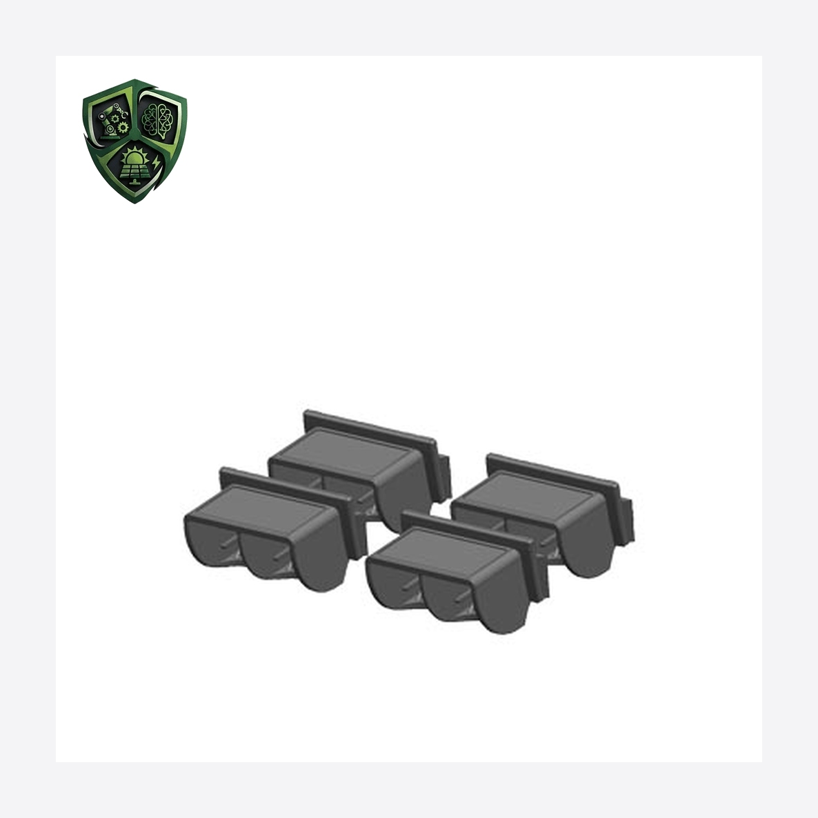لوازم جانبی زیمنس SIMATIC S7-1200 S7-1200 Dual Port RJ45 Strain Relief 6ES7290-3AB30-0XA0