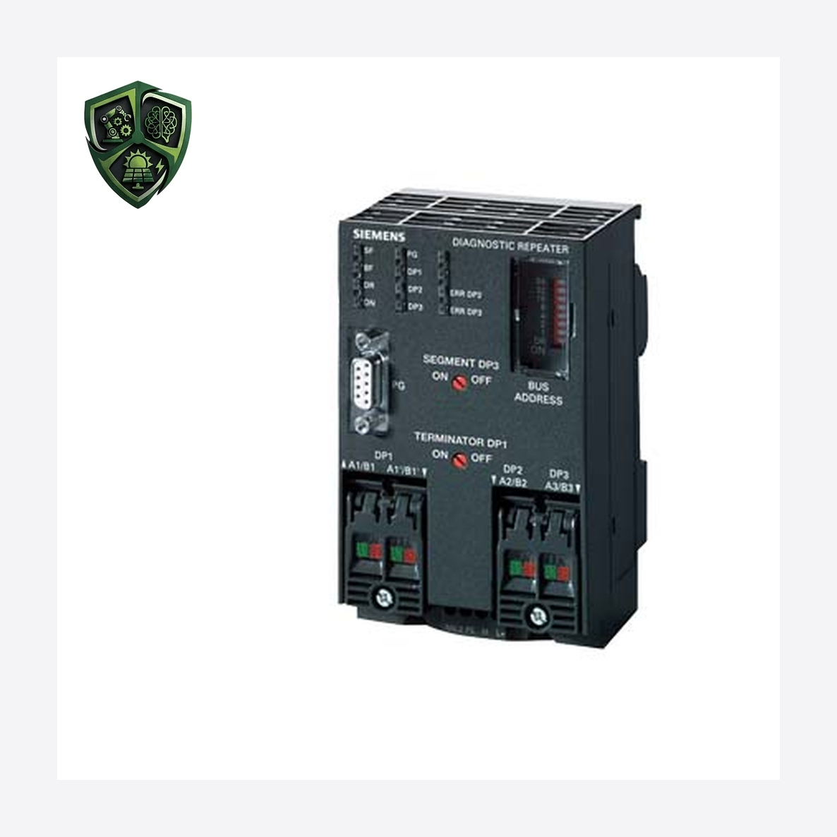 لوازم جانبی زیمنس SIMATIC S7-1200 SIPLUS SIPLUS Diagnose-Repeater fuer Profibus 6AG1972-0AB01-4XA0
