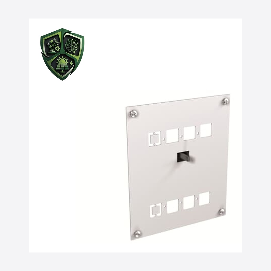 لوازم جانبی کلید اتوماتیک ABB XT4 soketli ve çekmeceli (XT5 ile) MIR-P Montaj plakası (XT4 P/W ile XT5)/1SDA105125R1