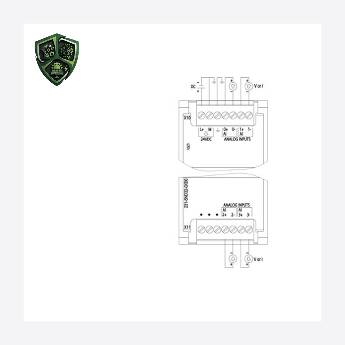 ماژول آنالوگ زیمنس SIMATIC S7-1200 6ES7231-5ND32-0XB0