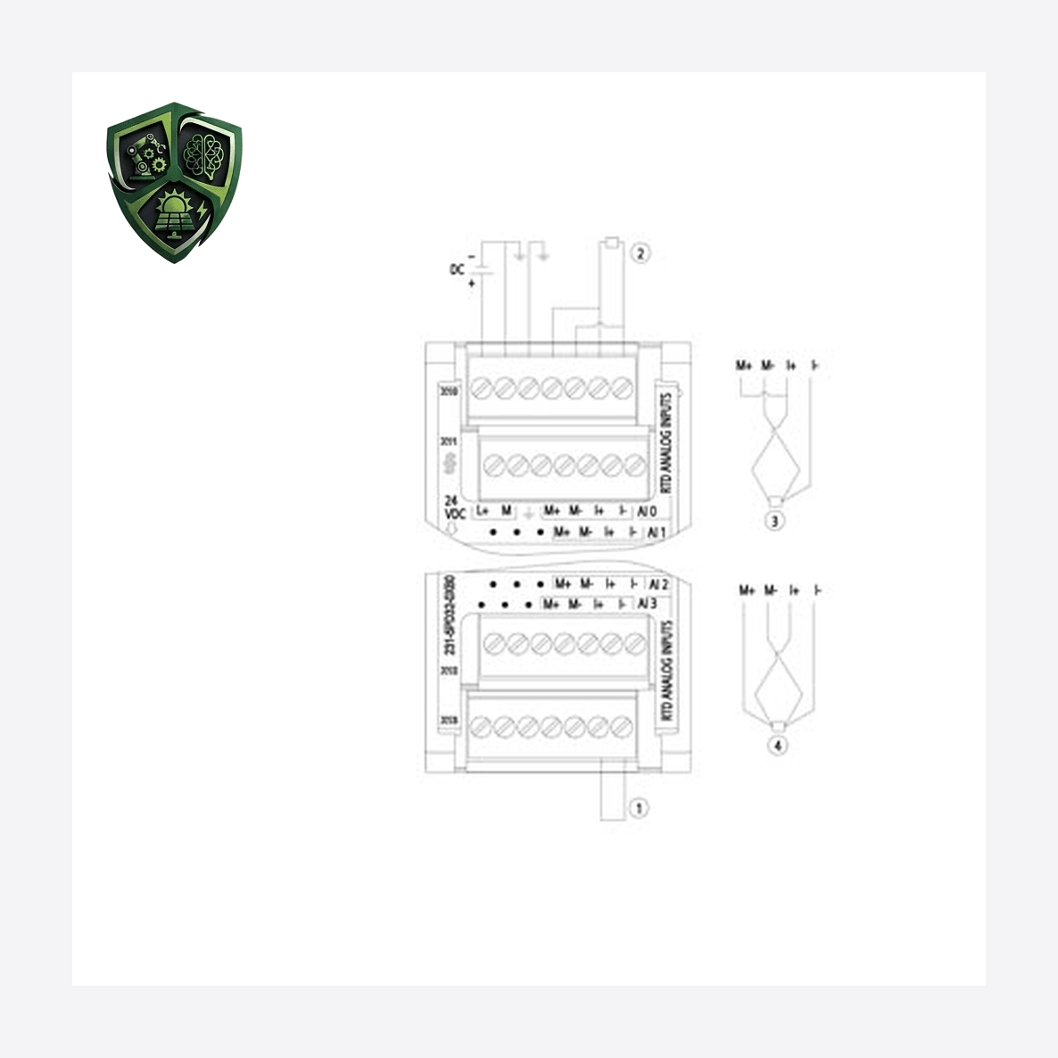 ماژول آنالوگ زیمنس SIMATIC S7-1200 6ES7231-5PD32-0XB0