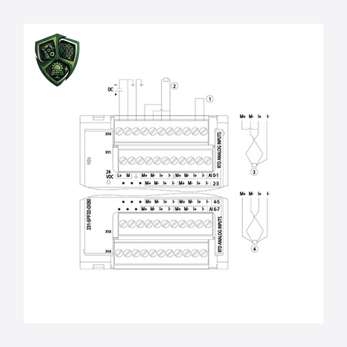 ماژول آنالوگ زیمنس SIMATIC S7-1200 6ES7231-5PF32-0XB0