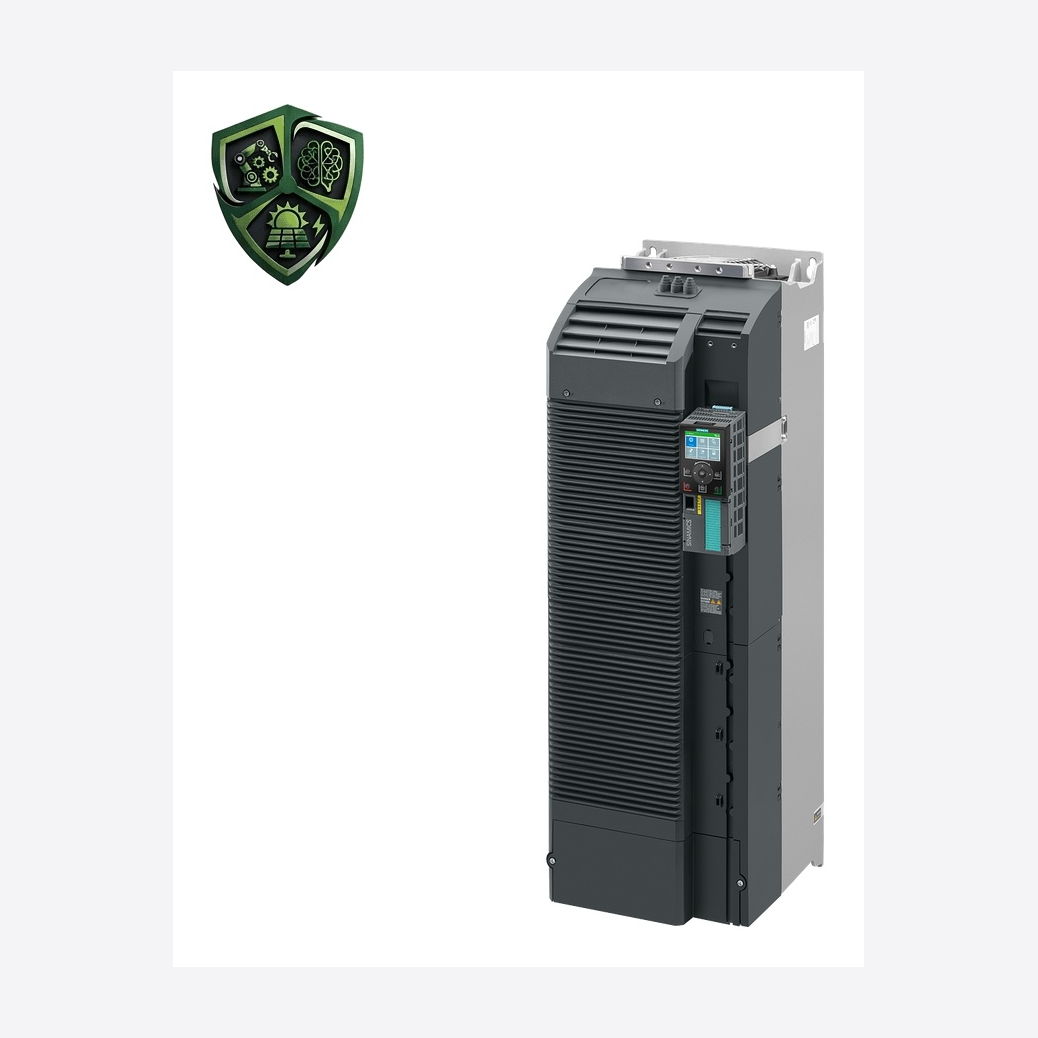 درایو زیمنس SINAMICS PM240-2، ⁦Siemens⁩، توان ⁦160 kW 250 hp⁩، جریان ⁦302 A⁩، ولتاژ ⁦380 ... 480 V -20 % ... +10 %⁩