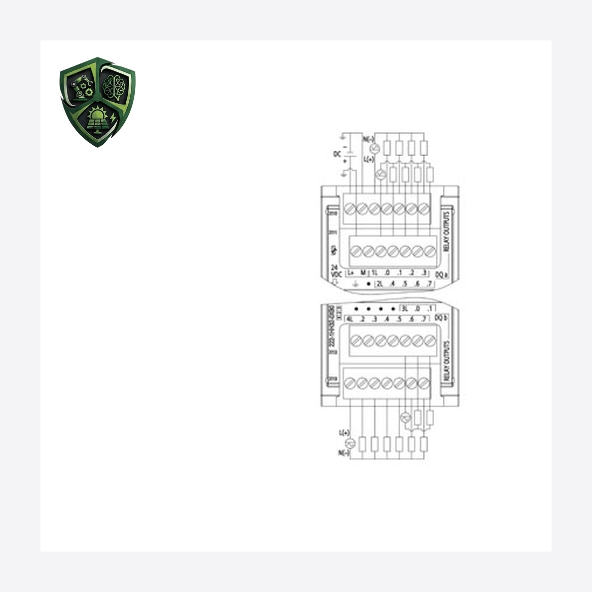 ماژول دیجیتال زیمنس SIMATIC S7-1200 Digital Output SM1222, 16 DO, Relay 6ES7222-1HH32-0XB0