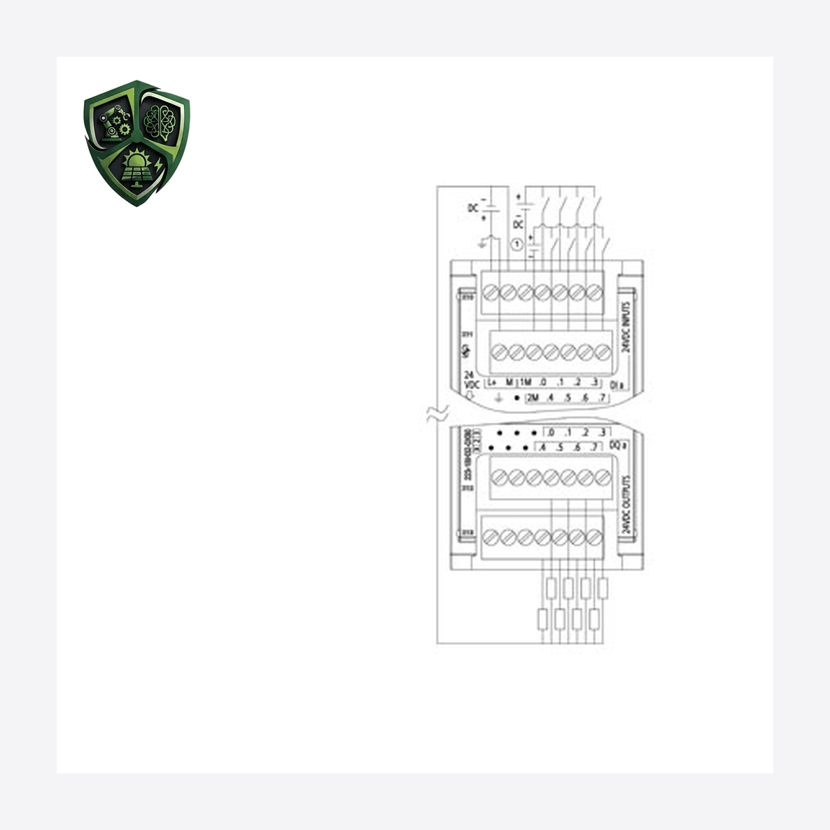 ماژول دیجیتال زیمنس SIMATIC S7-1200 Digital I/O SM 1223, 8 DI / 8 DO 6ES7223-1BH32-0XB0